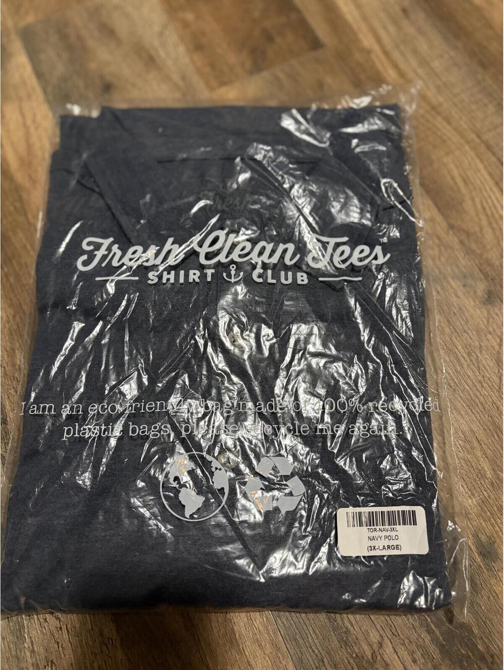 Fresh Clean Tees Navy Polo Shirt 3XL